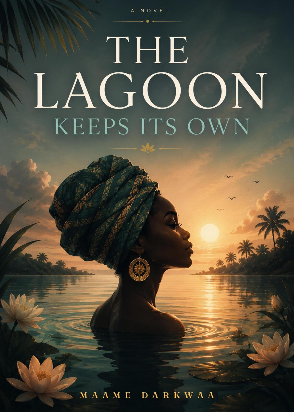 Front cover of The Lagoon Keeps Its Own by Maame Darkwaa